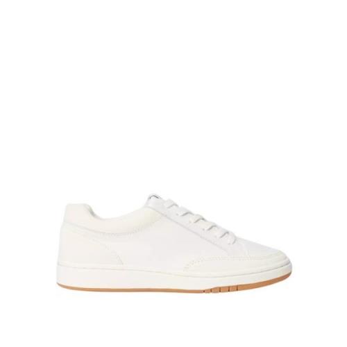 Ralph Lauren Vita lädersneakers Hailey White, Dam