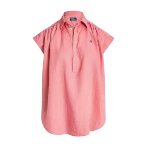 Ralph Lauren Rosa linneskjorta Pink, Dam