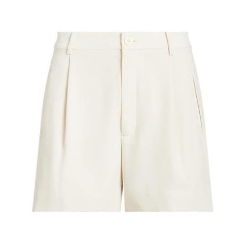 Ralph Lauren Korta Sommar Shorts Beige, Dam