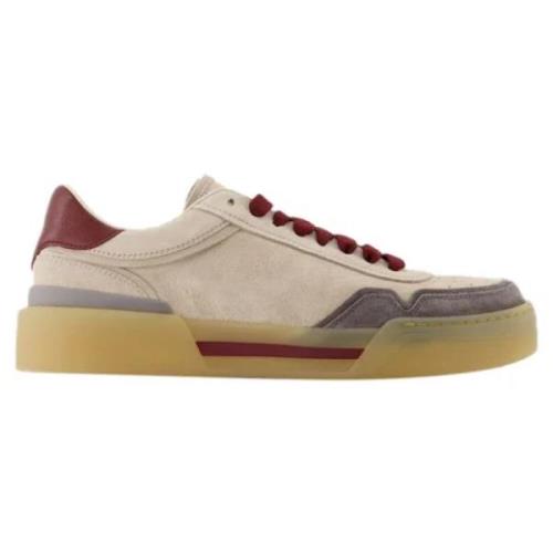 Dolce & Gabbana Laeder sneakers Beige, Dam