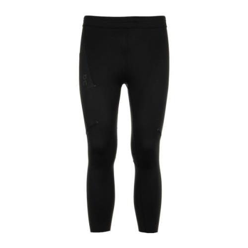 On Running Svarta Performance Tights Black, Herr