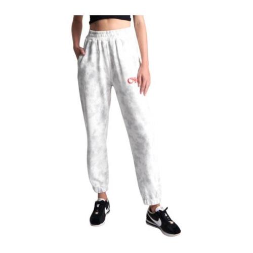 One Teaspoon Kick Sweatpants Marmor Tryck Elastiska Manschetter Gray, ...