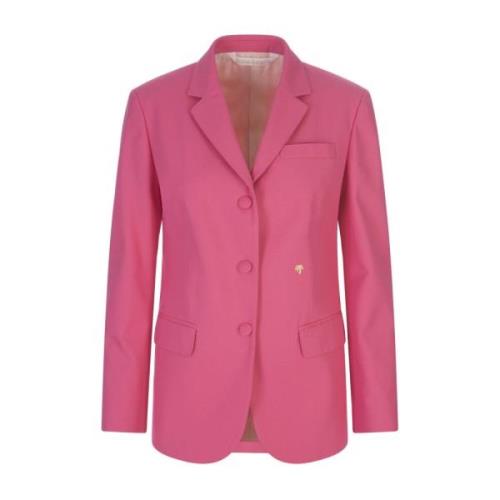 Palm Angels Fuchsia Miami Blazer Pink, Dam