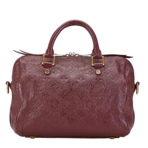 Louis Vuitton Vintage Pre-owned Laeder handvskor Purple, Dam