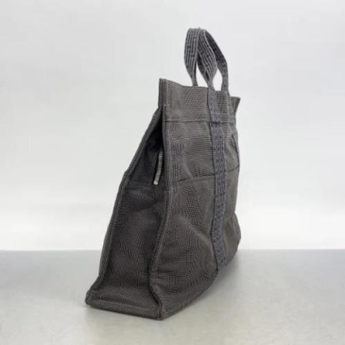 Hermès Vintage Pre-owned Canvas totevskor Gray, Dam