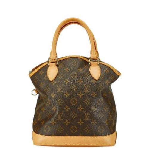 Louis Vuitton Vintage Pre-owned Canvas handvskor Brown, Dam