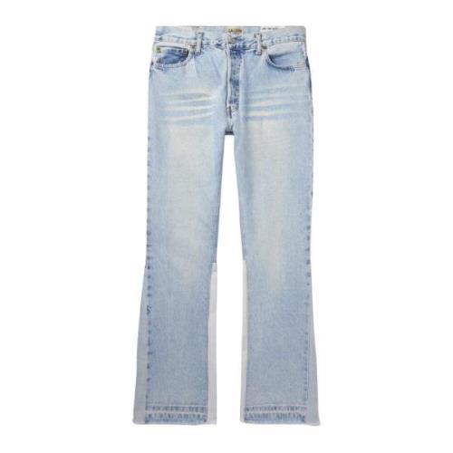 Gallery Dept. Indigo Stonewashed Flare Jeans Blue, Herr