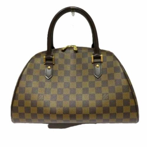 Louis Vuitton Vintage Pre-owned Canvas handvskor Brown, Dam