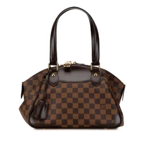 Louis Vuitton Vintage Pre-owned Canvas handvskor Brown, Dam