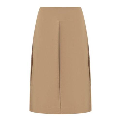 Tory Burch Midi Skirts Beige, Dam