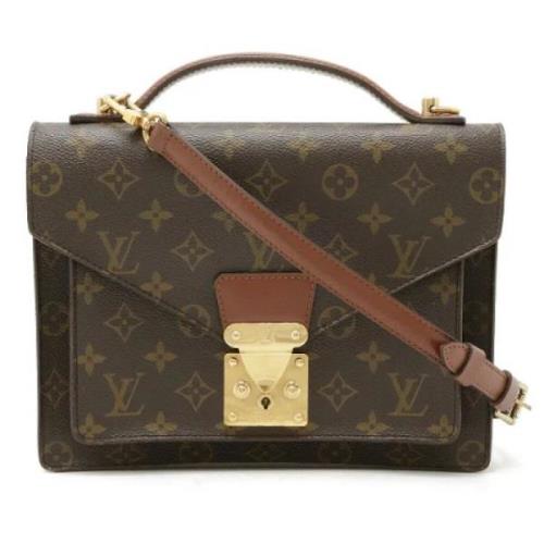 Louis Vuitton Vintage Pre-owned Canvas louis-vuitton-vskor Brown, Herr