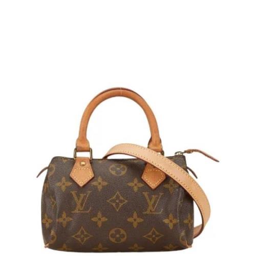 Louis Vuitton Vintage Pre-owned Canvas handvskor Brown, Dam