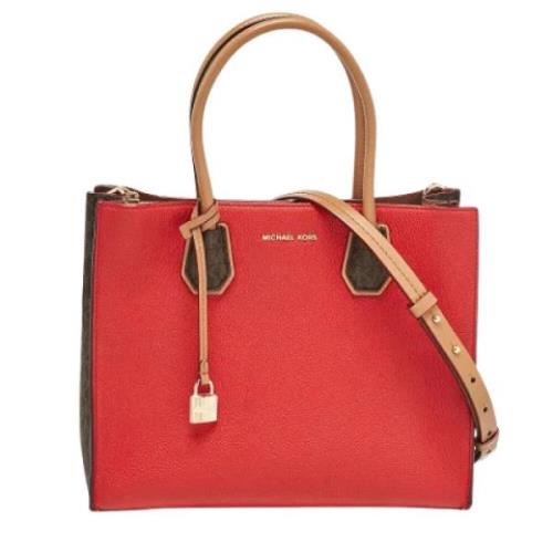 Michael Kors Pre-owned Pre-owned Laeder totevskor Red, Dam