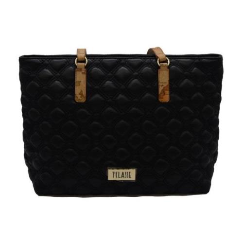 Alviero Martini 1a Classe Stilren Borsa Väska Black, Dam