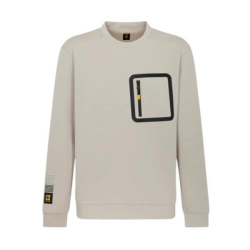 F**k Herr Crewneck Sweatshirt Fw24-2013 Syntetisk White, Herr