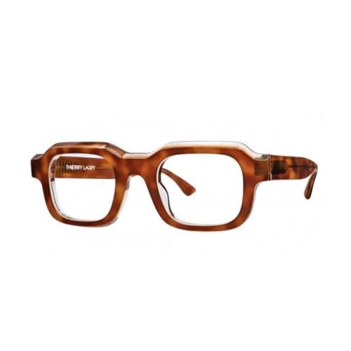 Thierry Lasry Stiliga solglasögon för modeälskare Brown, Unisex