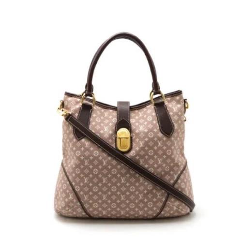 Louis Vuitton Vintage Pre-owned Canvas axelremsvskor Brown, Dam