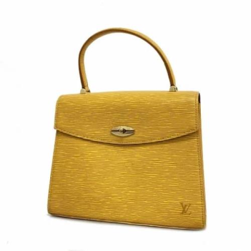 Louis Vuitton Vintage Pre-owned Tyg handvskor Yellow, Dam