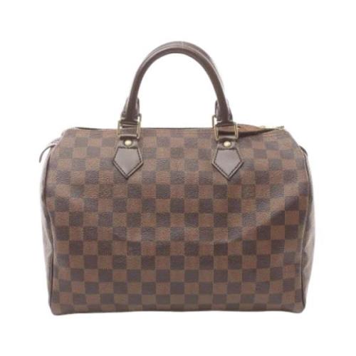 Louis Vuitton Vintage Pre-owned Canvas louis-vuitton-vskor Brown, Dam