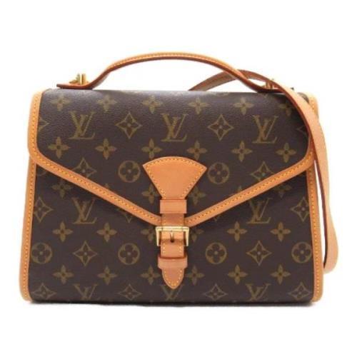 Louis Vuitton Vintage Pre-owned Canvas handvskor Brown, Dam