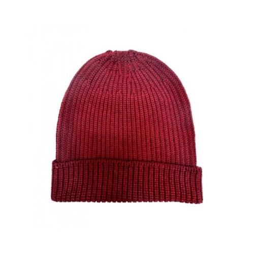 Filippo De Laurentiis Beige Ullhatt Red, Unisex