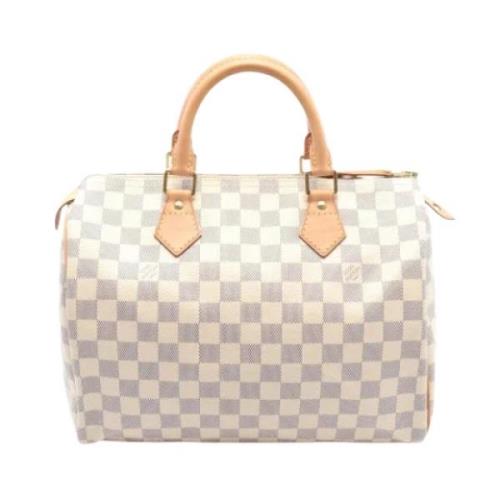 Louis Vuitton Vintage Pre-owned Canvas louis-vuitton-vskor White, Dam