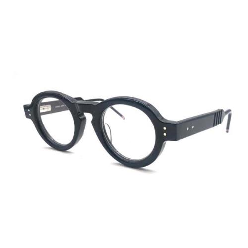 Thom Browne Stilren Svart Läderplånbok Black, Unisex