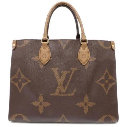 Louis Vuitton Vintage Pre-owned Tyg louis-vuitton-vskor Brown, Dam