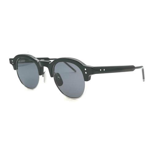 Thom Browne Stilren Svart Läder Axelväska Black, Unisex