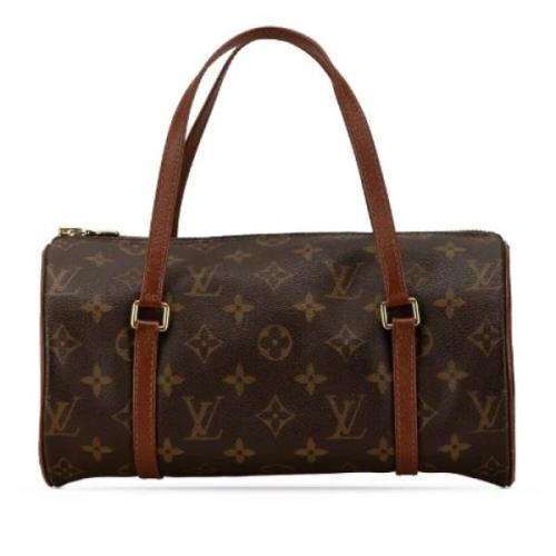 Louis Vuitton Vintage Pre-owned Canvas handvskor Brown, Dam