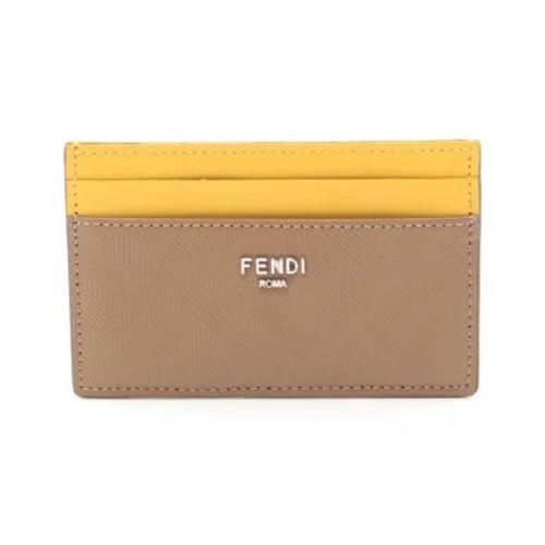 Fendi Vintage Pre-owned Laeder plnbcker Brown, Dam