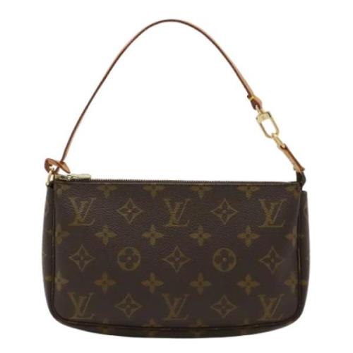 Louis Vuitton Vintage Pre-owned Canvas louis-vuitton-vskor Brown, Dam