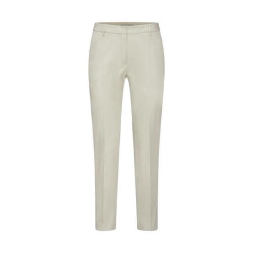 Emma&Gaia Slim-fit Trousers Beige, Dam