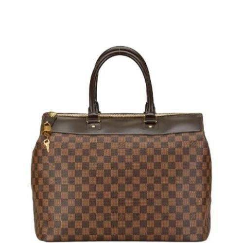 Louis Vuitton Vintage Pre-owned Canvas handvskor Brown, Dam