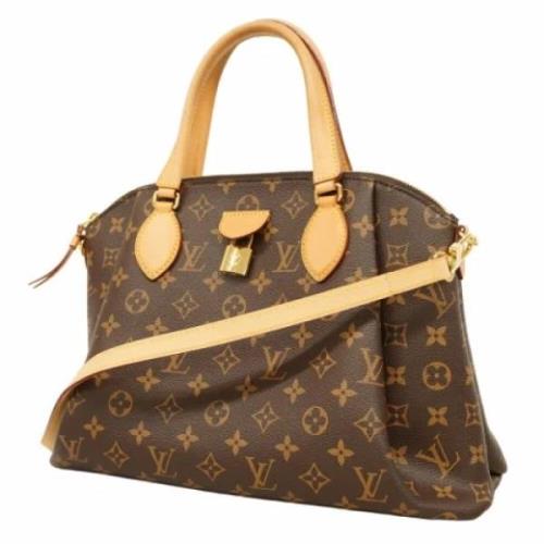 Louis Vuitton Vintage Pre-owned Tyg handvskor Brown, Dam