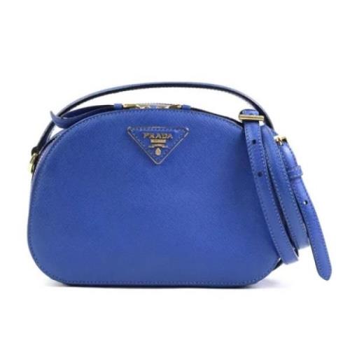 Prada Vintage Pre-owned Laeder prada-vskor Blue, Dam