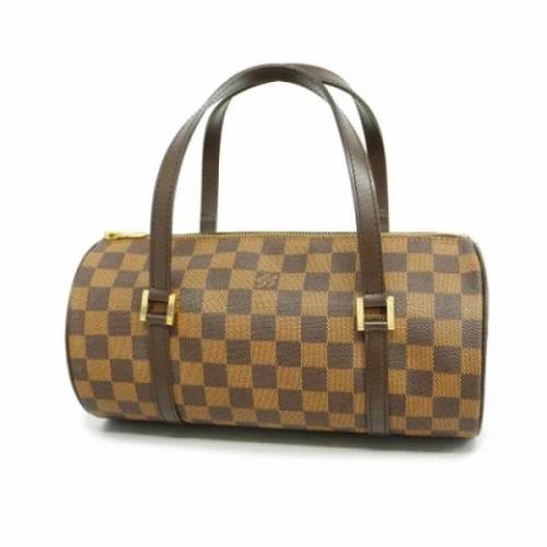 Louis Vuitton Vintage Pre-owned Tyg handvskor Brown, Dam