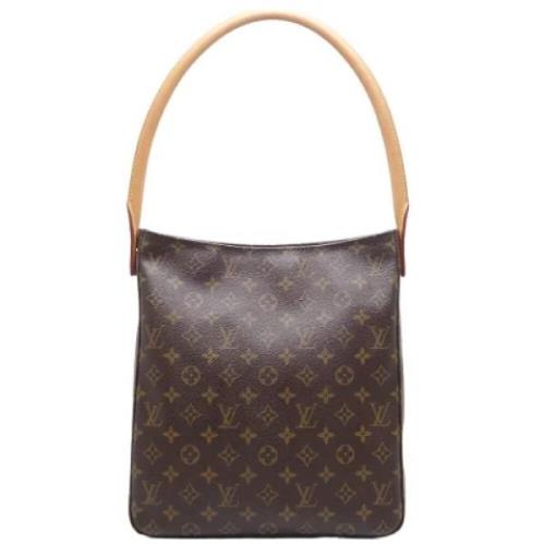 Louis Vuitton Vintage Pre-owned Canvas handvskor Brown, Dam