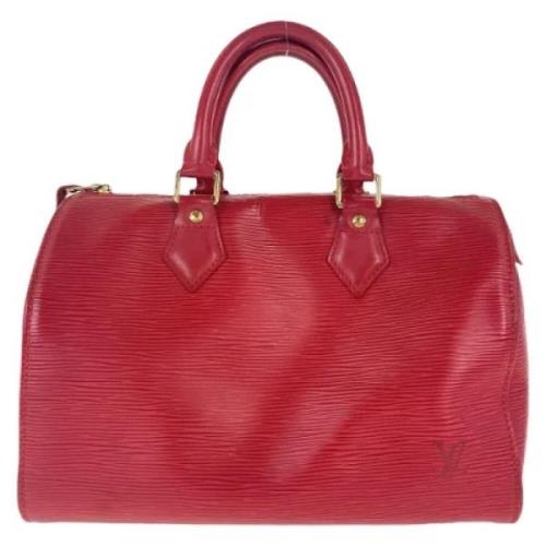 Louis Vuitton Vintage Pre-owned Laeder louis-vuitton-vskor Red, Dam