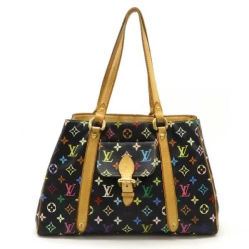 Louis Vuitton Vintage Pre-owned Canvas totevskor Black, Dam