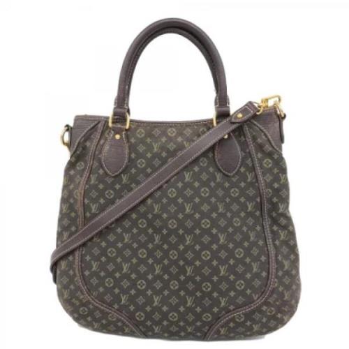 Louis Vuitton Vintage Pre-owned Tyg handvskor Brown, Dam