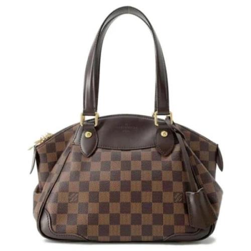 Louis Vuitton Vintage Pre-owned Canvas louis-vuitton-vskor Brown, Dam