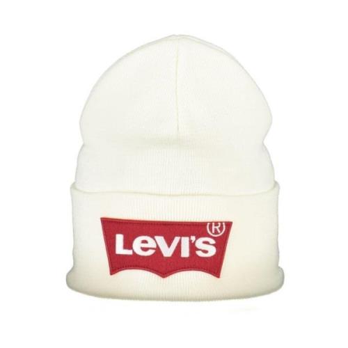 Levi's Vita Akrylhattar Mössor White, Unisex