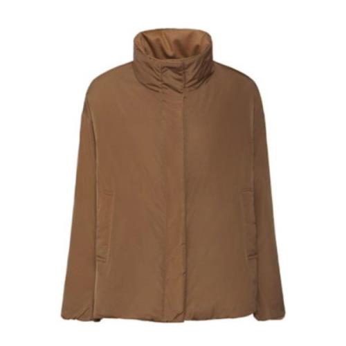 Max Mara Vändbar quiltad kamelrock Brown, Dam