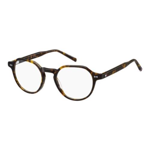 Tommy Hilfiger Mörk Havana Glasögonbågar TH 2128 Brown, Unisex