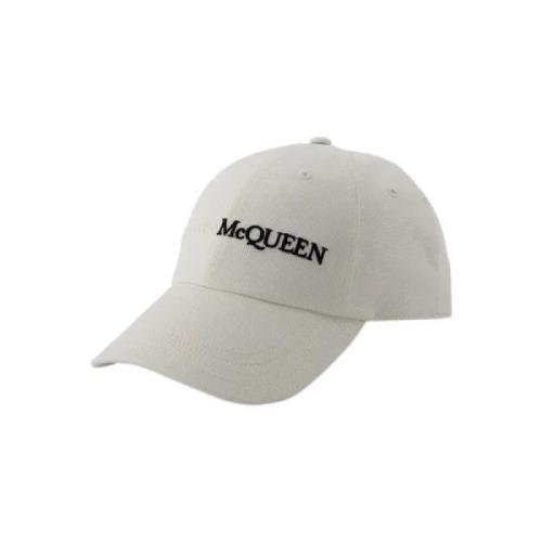 Alexander McQueen Bomull hattar-och-kepsar White, Dam