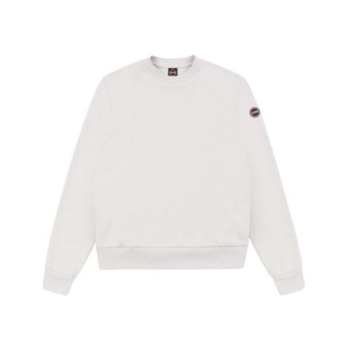 Colmar Herr Crewneck Sweatshirt - Vit White, Herr