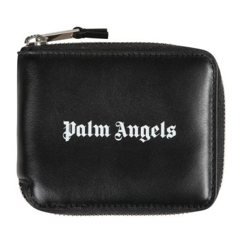 Palm Angels Stilren Plånbok för Män och Kvinnor Black, Herr