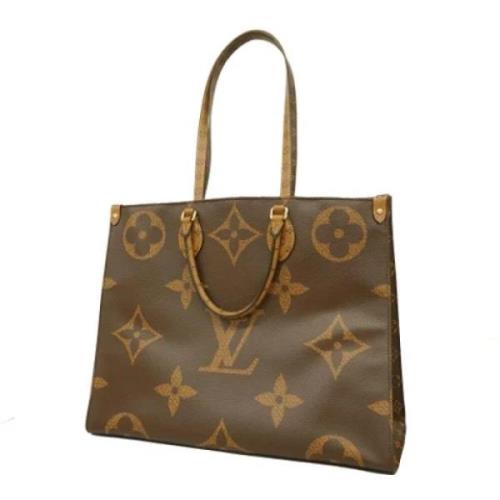 Louis Vuitton Vintage Pre-owned Tyg louis-vuitton-vskor Brown, Dam