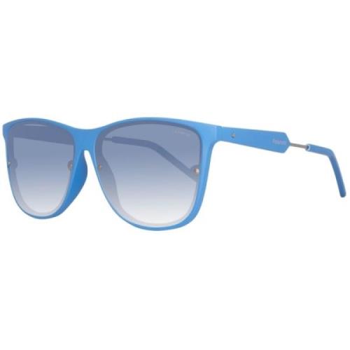 Polaroid Blå Unisex Solglasögon Acetat Metall Blue, Unisex